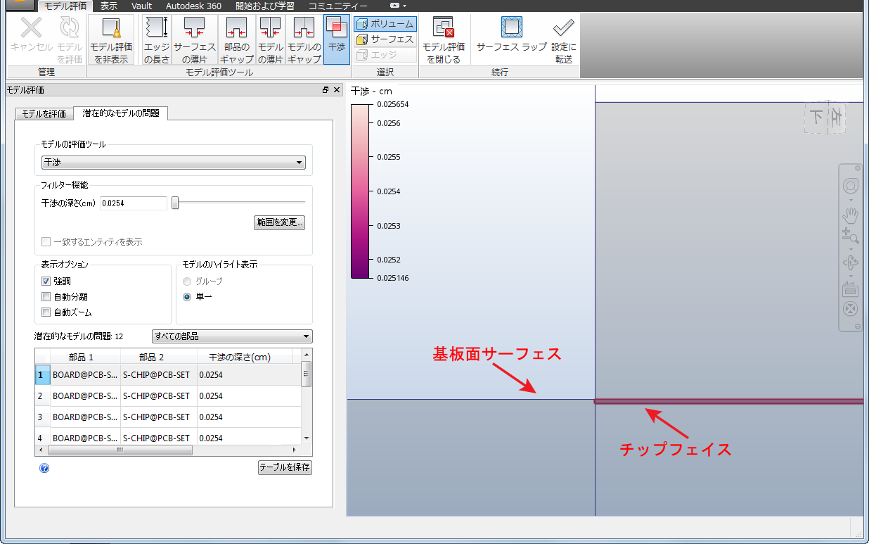 干渉が発生