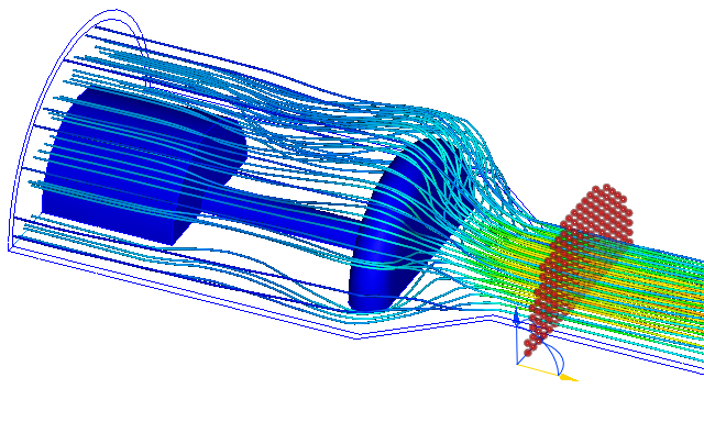 시드 평면까지 위로 투영
