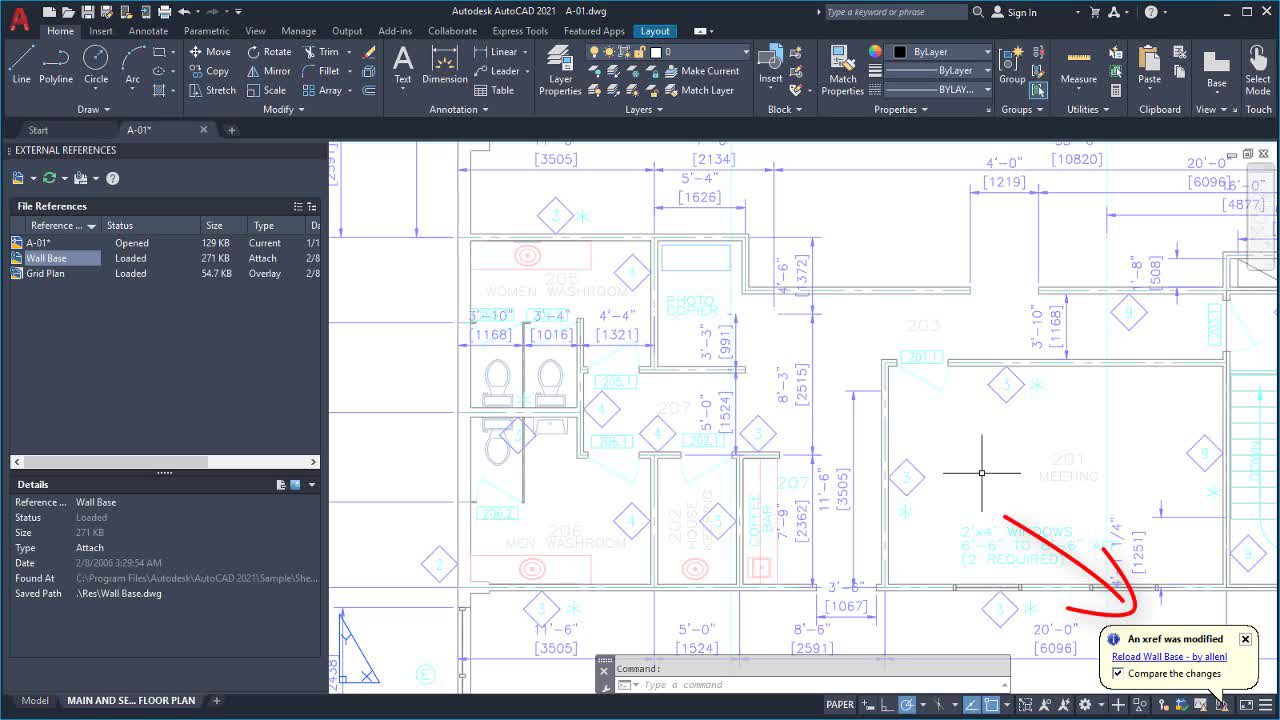 AutoCAD 2022 帮助| AutoCAD 2021 中的新增功能| Autodesk