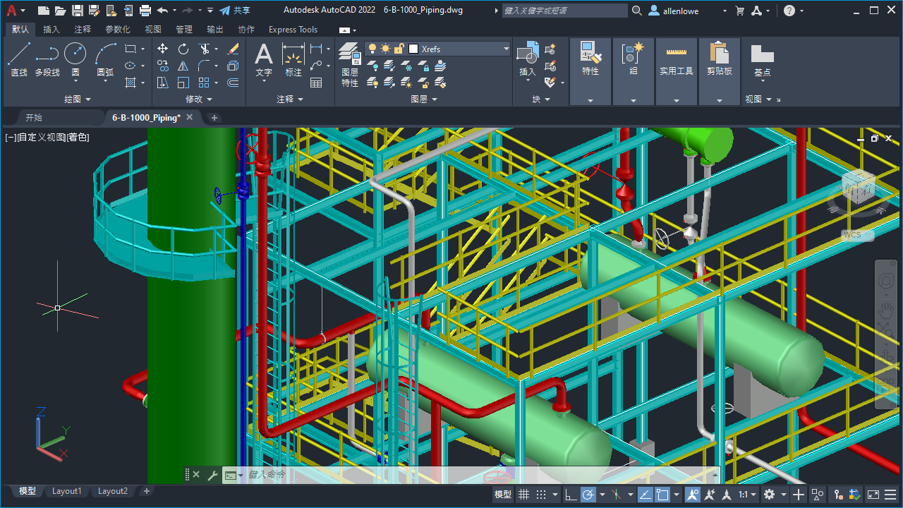 AutoCAD 2022 帮助| 三维图形技术预览| Autodesk