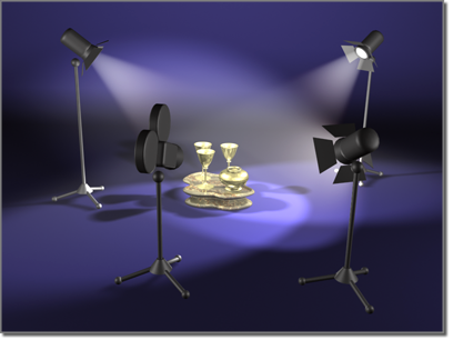 Placing Lights And S 3ds Max, Long Table Lamp Setup Tutorial In 3ds Max