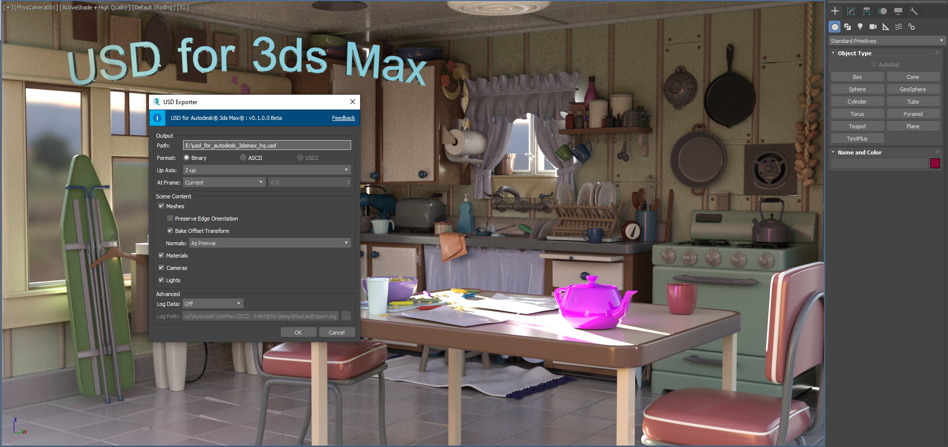 USD For 3ds Max 0 1 Release Notes 3ds Max 2022 Autodesk Knowledge USD For 3ds Max 0 1 Release Notes 3ds Max 2022 Autodesk Knowledge