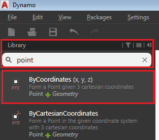 Create a Straight Beam