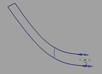 Extend the ends or edges of a curve or surface