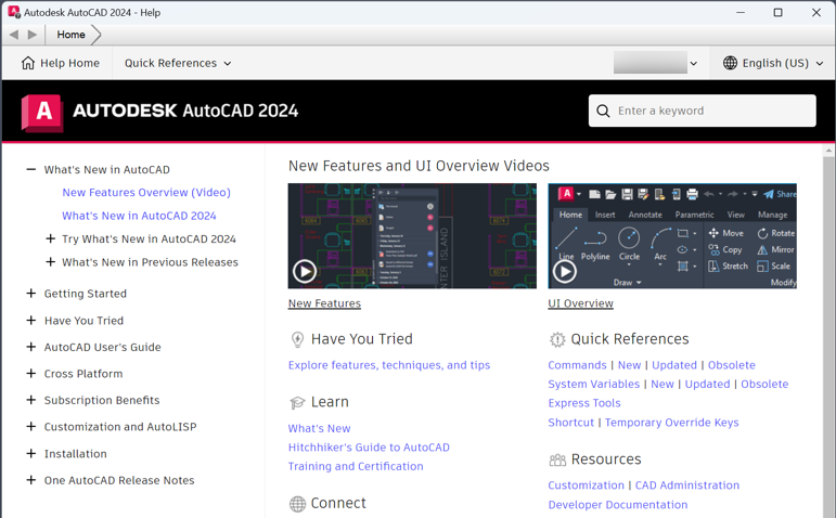 AutoCAD 2022 Help | Have You Tried: Tips for Using AutoCAD Help