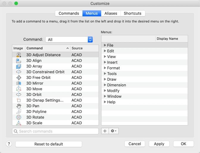 which app provides tools for customizing the mac interface