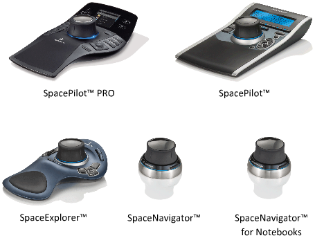 AutoCAD LT 2022 Help | About Using a 3Dconnexion Device to