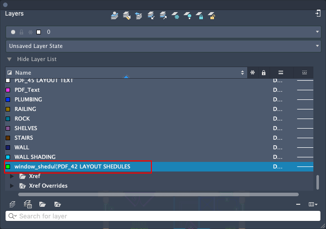 About Xref Layer Properties And Overrides AutoCAD For Mac 2022 Autodesk Knowledge Network