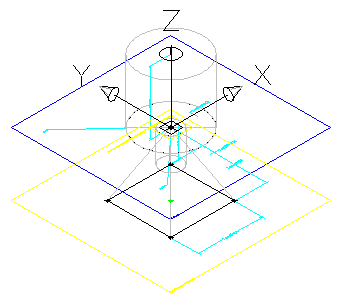 Model From Primitives Example: To Build a Part Model From Primitives