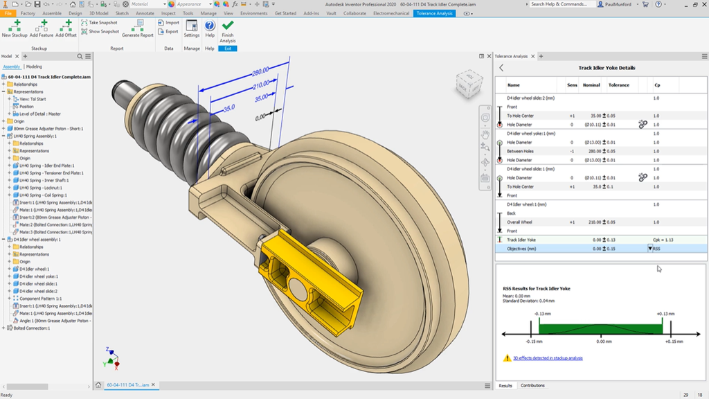 C17 ◍Autodesk Inventor Tolerance Analysi