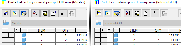 Botter - Listado de piezas - Parts List - Liste des pieces 