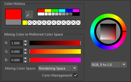maya 2022 color management