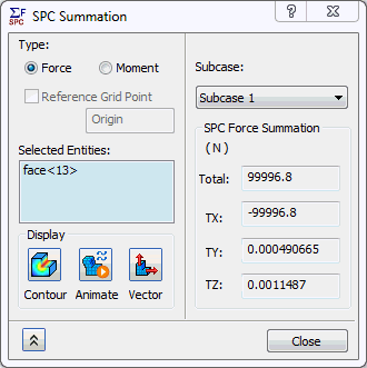 Compreender o número de incrementos para análise não linear no Inventor  Nastran