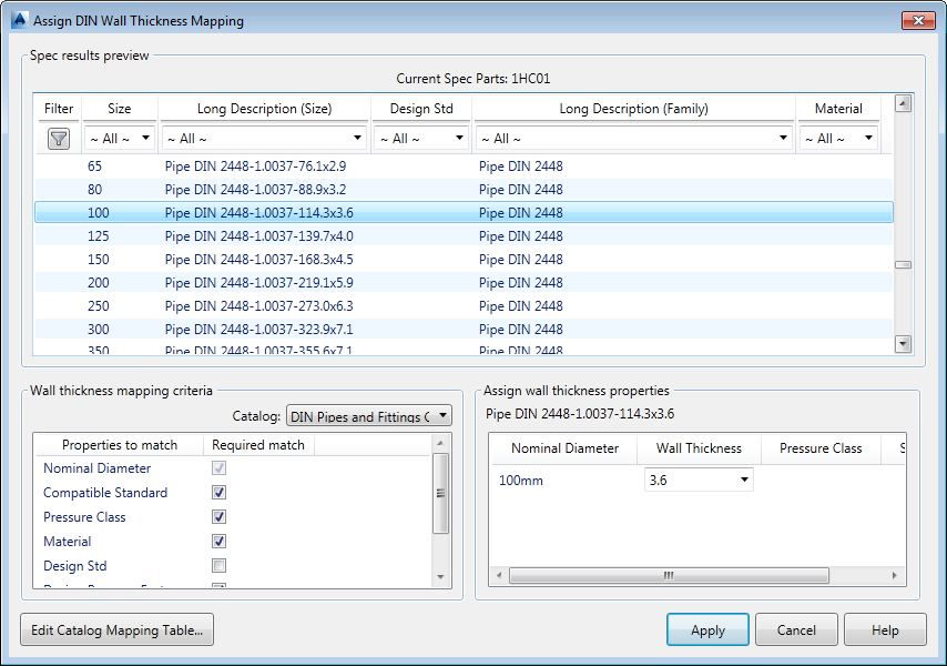 assign-din-wall-thickness-mapping-dialog-box-autocad-plant-3d-2022