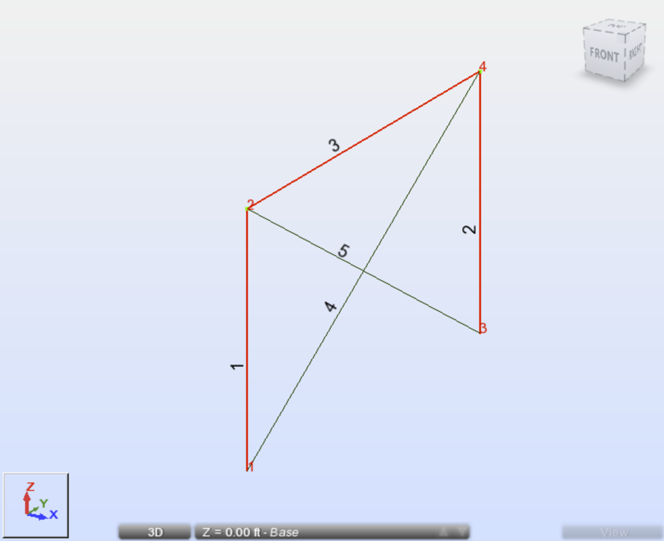 Copy an Existing 2D Frame to Create a 3D Structure