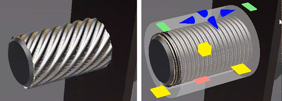 Cylindrical projection
