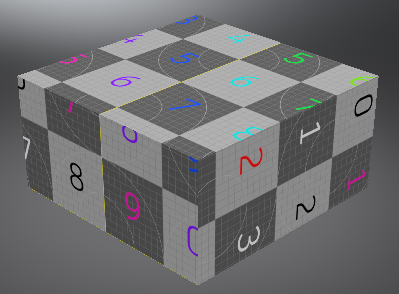 Show Checkerboard example in the Render Window