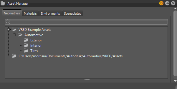 Asset Manager Code Working with the Assets and the Asset Manager