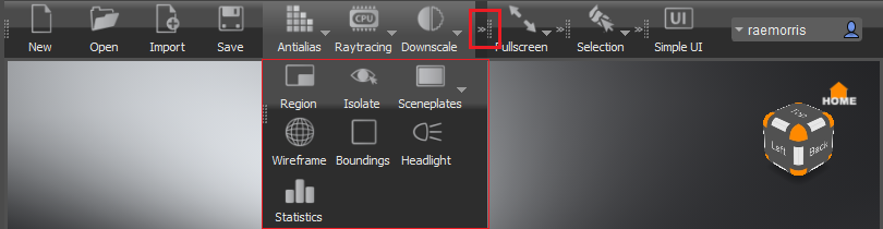 Showing hidden icons