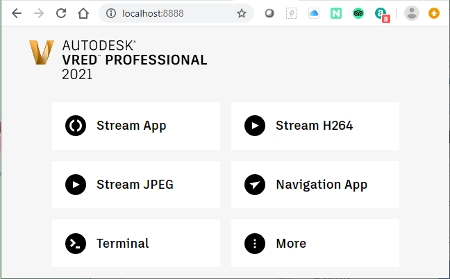 New Web Interface UI