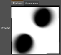 Shadow map preview