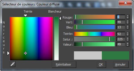 3ds Max 2024 Aide, Panneau déroulant Intensité/Couleur/Atténuation ( lumières standard)