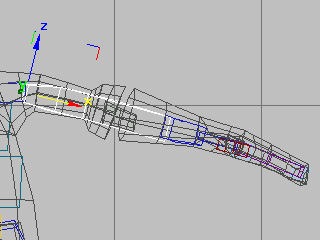 腕と脚に対するラバーバンド機能の適用 3ds Max 2022 Autodesk Knowledge Network