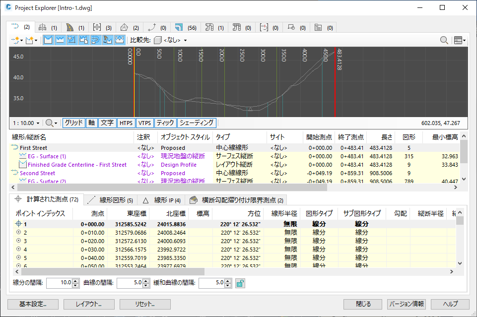 C06 ◍AutoCAD Civil 3D - Project Explorer