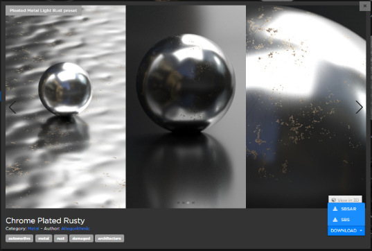 Substance をダウンロード