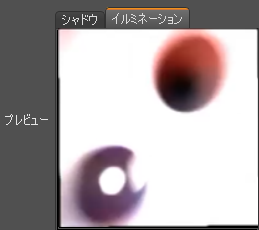 イルミネーション マップのプレビュー