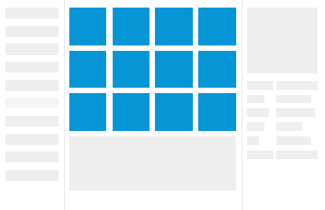 Middle pane of the Explore Outcomes dialog with outcome thumbnails