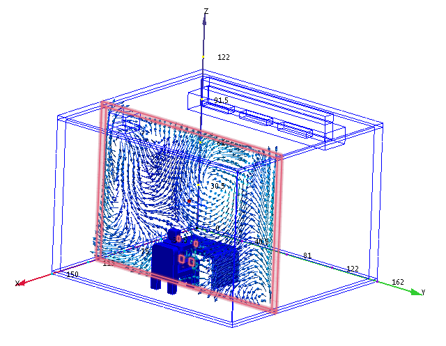 display vectors