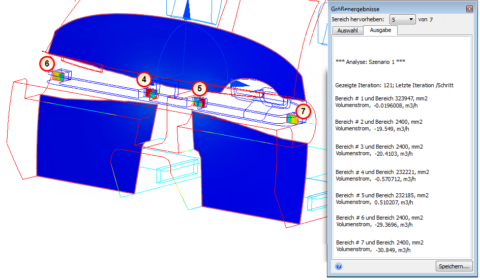Bereiche hervorheben