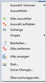 Material mit Rechtsklick bearbeiten