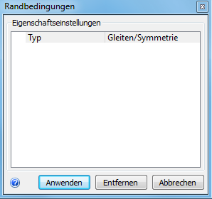Symmetrie einstellen