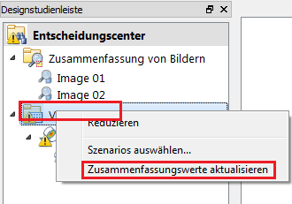 Zusammenfassungswerte 