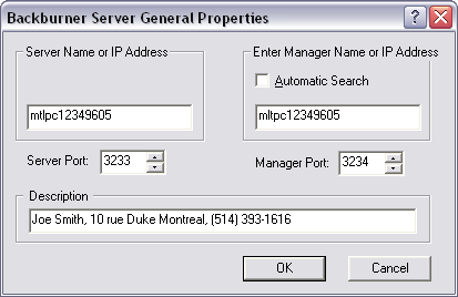 Max 2023 Help | Server General Properties Dialog | Autodesk