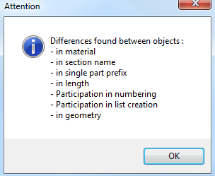 Differences Between Two Objects