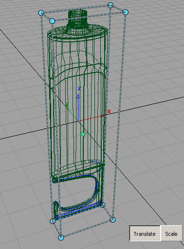 Gel Rig Model Tutorial: using the Lattice Rig to stretch a shower gel bottle