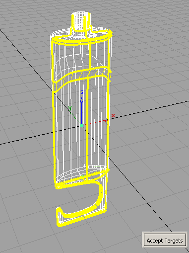 Gel Rig Model Tutorial: using the Lattice Rig to stretch a shower gel bottle