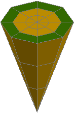 Autodesk Civil 3D Help, DIVMESHCONEAXIS (System Variable)