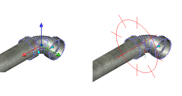 Autodesk Civil 3D Help  About Using the Compass to Control Part