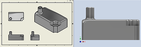 Inventor 2023 Help, To Project Geometry from a Drawing View to a Sketch