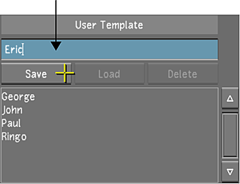 Creating a User Template