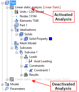 Compreender o número de incrementos para análise não linear no Inventor  Nastran