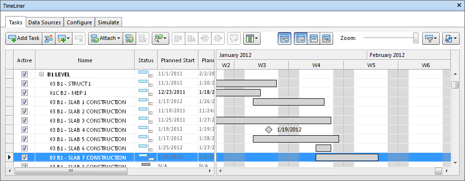 All Tasks in the current file not working when Task is indented