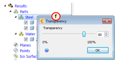 set transparency