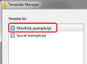 template manager