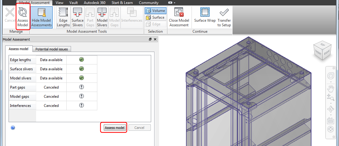 assess model