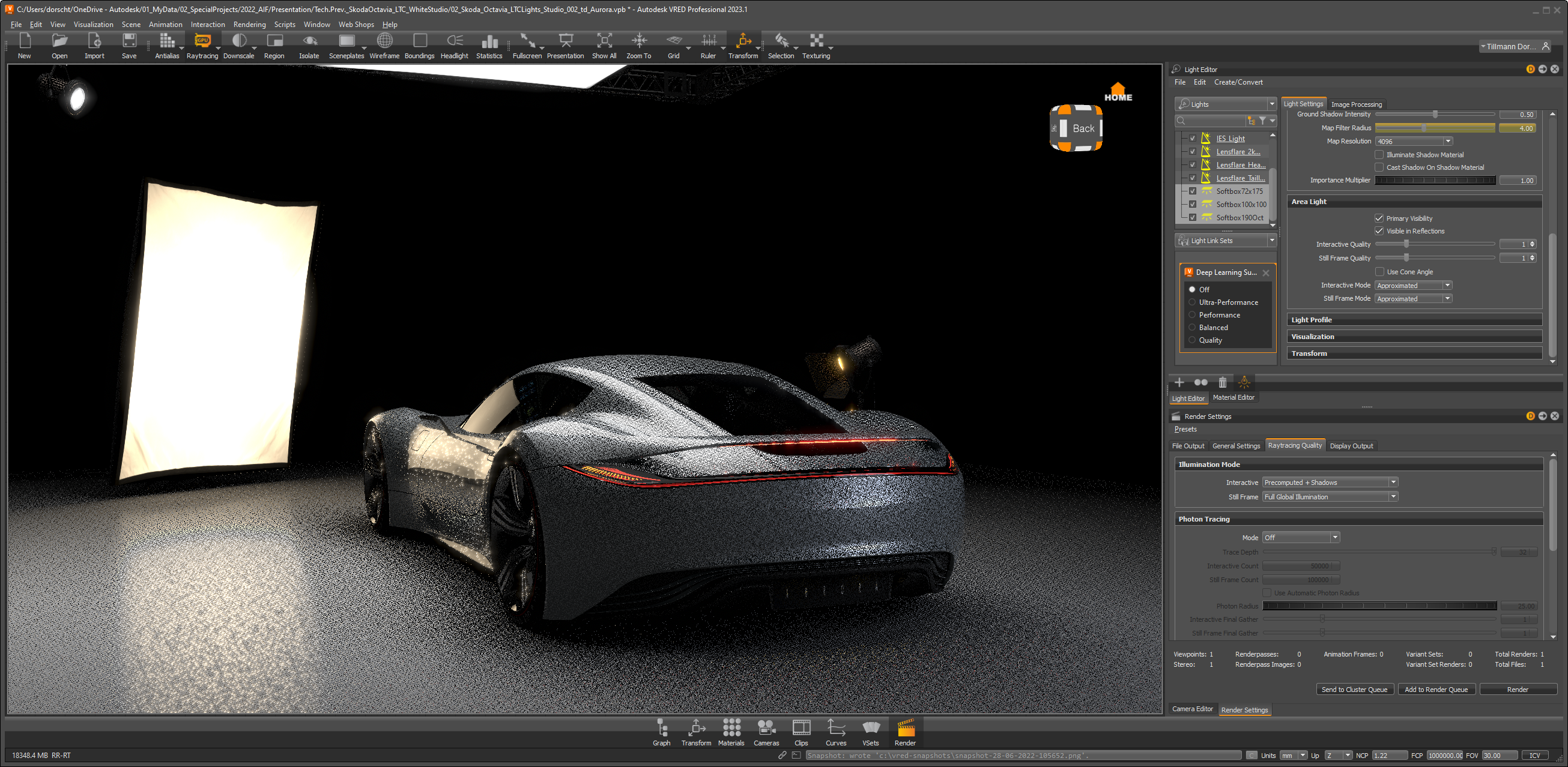 Light Editing Guide Light Editor